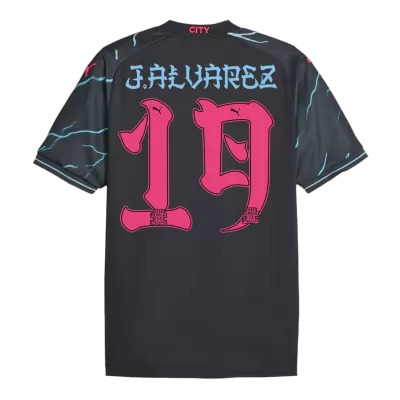 J.ALVAREZ #19 New Manchester City Jersey 2023/24 Third Away Soccer Shirt - camisetasdefutbol