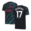 DE BRUYNE #17 New Manchester City Jersey 2023/24 Third Away Soccer Shirt - camisetasdefutbol