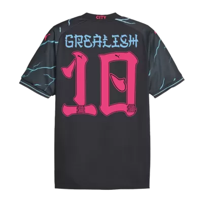 GREALISH #10 New Manchester City Jersey 2023/24 Third Away Soccer Shirt - camisetasdefutbol