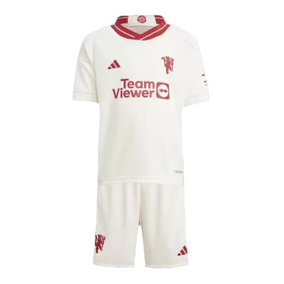 Manchester United Kids Kit 2023/24 Third Away (Shirt+Shorts) - camisetasdefutbol