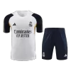 New Real Madrid Training Kit (Top+Pants) 2023/24 White - camisetasdefutbol