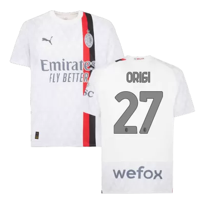 ORIGI #27 New AC Milan Jersey 2023/24 Away Soccer Shirt - camisetasdefutbol