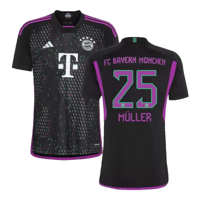 MÜLLER #25 New Bayern Munich Jersey 2023/24 Away Soccer Shirt - camisetasdefutbol