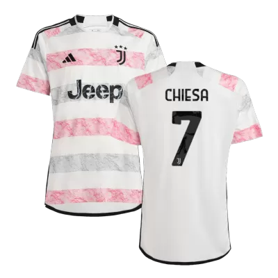 CHIESA #7 New Juventus Jersey 2023/24 Away Soccer Shirt - camisetasdefutbol