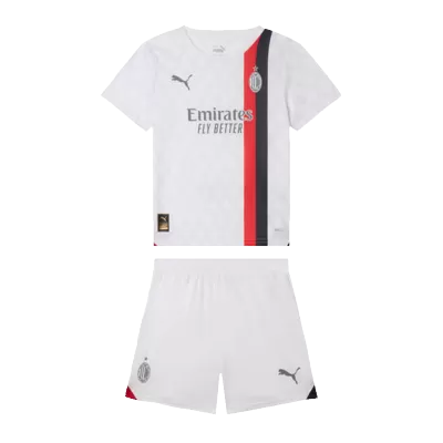 AC Milan Kids Kit 2023/24 Away (Shirt+Shorts) - camisetasdefutbol