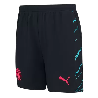 Manchester City Third Away Soccer Shorts 2023/24 - camisetasdefutbol