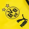 New Borussia Dortmund 1/4 Zip Tracksuit 2023/24 Yellow - camisetasdefutbol