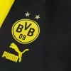 New Borussia Dortmund 1/4 Zip Tracksuit 2023/24 Yellow - camisetasdefutbol