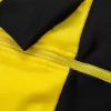 New Borussia Dortmund 1/4 Zip Tracksuit 2023/24 Yellow - camisetasdefutbol