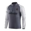 New Inter Miami CF 1/4 Zip Tracksuit 2023/24 Gray - camisetasdefutbol