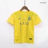 Al Nassr Kids Kit 2023/24 Home (Shirt+Shorts) - camisetasdefutbol