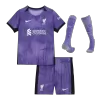 Liverpool Kids Kit 2023/24 Third Away (Shirt+Shorts+Socks) - camisetasdefutbol