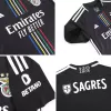 New Benfica Training Kit (Top+Pants) 2023/24 Black - camisetasdefutbol