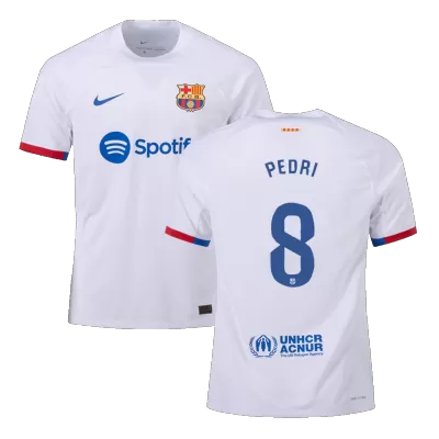 PEDRI #8 New Barcelona Jersey 2023/24 Away Soccer Shirt Authentic Version - camisetasdefutbol