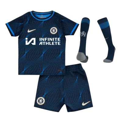 Chelsea Kids Kit 2023/24 Away (Shirt+Shorts+Socks) - camisetasdefutbol