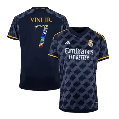 VINI JR. #7 New Real Madrid Jersey 2023/24 Away Soccer Shirt - camisetasdefutbol