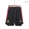 Manchester United Home Soccer Shorts 2023/24 - camisetasdefutbol