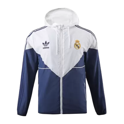 New Windbreaker 2023/24 White&Navy - camisetasdefutbol