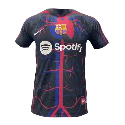 New Barcelona Jersey 2023/24 Pre-Match Soccer Shirt Authentic Version - camisetasdefutbol