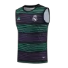 Real Madrid Jersey 2022/23 Pre-Match Soccer Sleeveless Top Black&Purple&Green - camisetasdefutbol