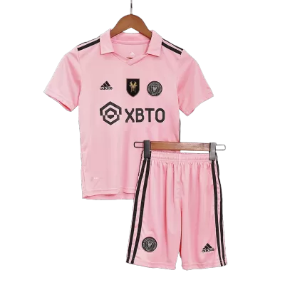 MESSI #10 Inter Miami CF Kids Kit 2023 Home (Shirt+Shorts) - camisetasdefutbol