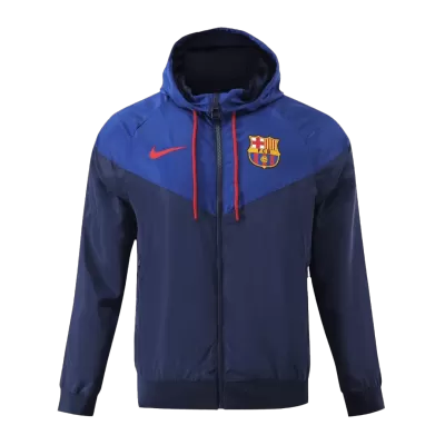 New Barcelona Windbreaker 2023/24 Navy - camisetasdefutbol