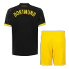 Borussia Dortmund Kids Kit 2023/24 Away (Shirt+Shorts) - camisetasdefutbol