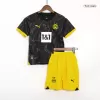 Borussia Dortmund Kids Kit 2023/24 Away (Shirt+Shorts) - camisetasdefutbol