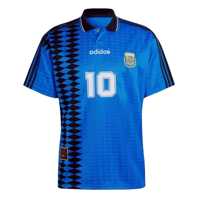 #10 Vintage Argentina Jersey 1994 Away Soccer Shirt - camisetasdefutbol