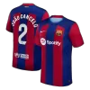 JOÃO CANCELO #2 New Barcelona Jersey 2023/24 Home Soccer Shirt - camisetasdefutbol