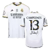 CAMPEONES #13 New Real Madrid Jersey 2023/24 Home Soccer Shirt Authentic Version - camisetasdefutbol