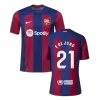 F. DE JONG #21 New Barcelona Jersey 2023/24 Home Soccer Shirt - camisetasdefutbol