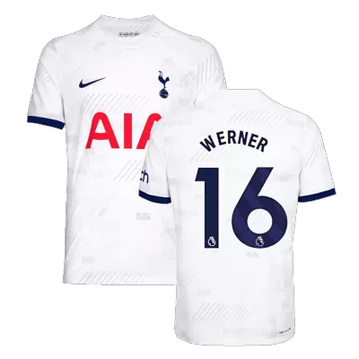 WERNER #16 New Tottenham Hotspur Jersey 2023/24 Home Soccer Shirt Authentic Version - camisetasdefutbol