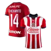 Sign CHICHARITO #14 New Chivas Jersey 2023/24 Home Soccer Shirt - camisetasdefutbol