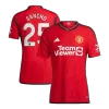 SANCHO #25 New Manchester United Jersey 2023/24 Home Soccer Shirt Authentic Version - camisetasdefutbol