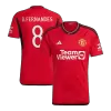 B.FERNANDES #8 New Manchester United Jersey 2023/24 Home Soccer Shirt - UCL - camisetasdefutbol