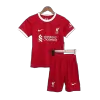 Liverpool Kids Kit 2023/24 Home (Shirt+Shorts) - camisetasdefutbol