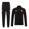 New Manchester United Training Kit (Top+Pants) 2023/24 Black - camisetasdefutbol