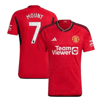 MOUNT #7 New Manchester United Jersey 2023/24 Home Soccer Shirt - camisetasdefutbol