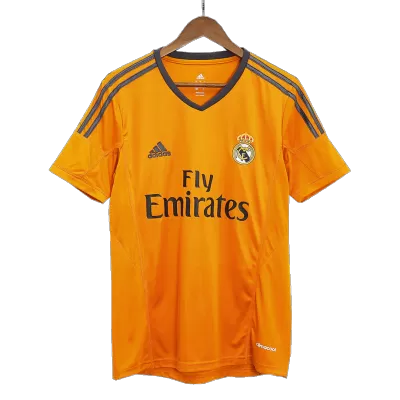 Vintage Real Madrid Jersey 2013/14 Third Away Soccer Shirt - camisetasdefutbol