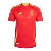 New Spain Jersey 2024 Home Soccer Shirt Authentic Version - camisetasdefutbol