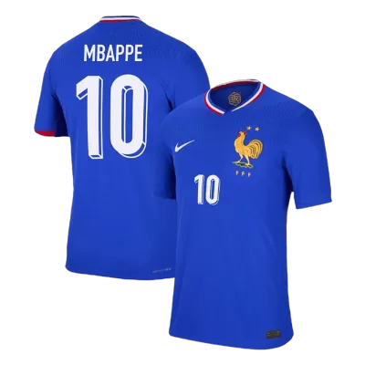 MBAPPE #10 New France Jersey 2024 Home Soccer Shirt Authentic Version - camisetasdefutbol