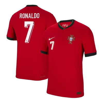 RONALDO #7 New Portugal Jersey 2024 Home Soccer Shirt Authentic Version - camisetasdefutbol