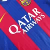 Vintage Barcelona Jersey 2016/17 Home Soccer Shirt - camisetasdefutbol