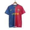 MESSI #10 Vintage Barcelona Jersey 2008/09 Home Soccer Shirt - UCL Final - camisetasdefutbol