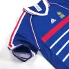 Vintage France Jersey 1998 Home Soccer Shirt - camisetasdefutbol