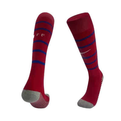 France Home Soccer Socks 2024 - camisetasdefutbol