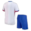 France Kids Kit 2024 Away (Shirt+Shorts) - camisetasdefutbol