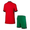 Portugal Kids Kit 2024 Home (Shirt+Shorts) - camisetasdefutbol