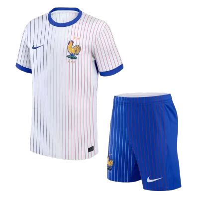 France Kids Kit 2024 Away (Shirt+Shorts) - camisetasdefutbol